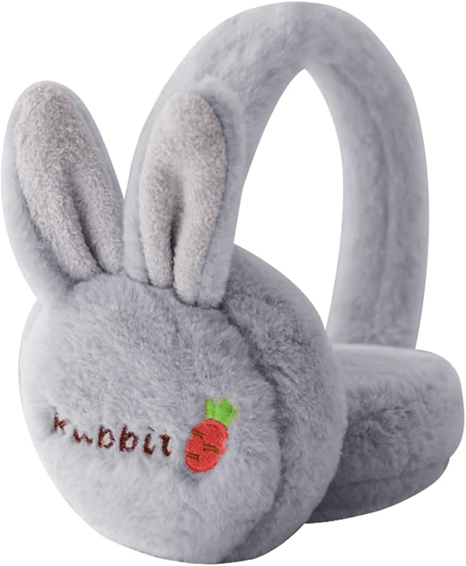 Produktbild: Mädchen Ohrenschützer Pelz Design Winter Thermische Ohrwärmer Kopfband Cartoon