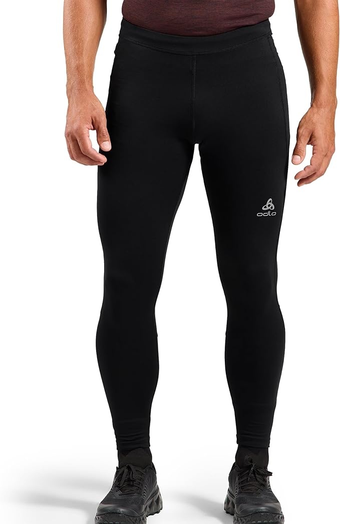 Odlo Herren Laufhose Lang Essential Warm I Winter Sporttights
