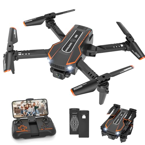 drohne mit kamera hd 720p für kinder, rc quadcopter mit wifi, kopflos modus, 3d flip