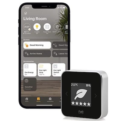 Eve Room luftgütemonitor mit HomeKit, 69,95 statt 90