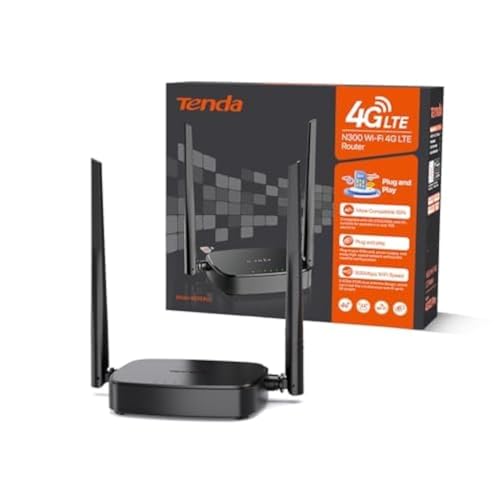 Tenda 4G03 Pro LTE Router, mobiler WLAN Router 4G Cat4, 150 Mbit/s, 32 Geräte