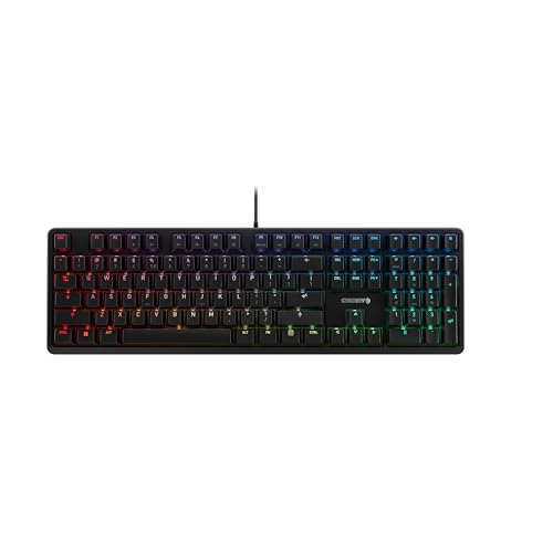 cherry g80-3000n rgb mechanische tastatur mit silent red switches schwarz