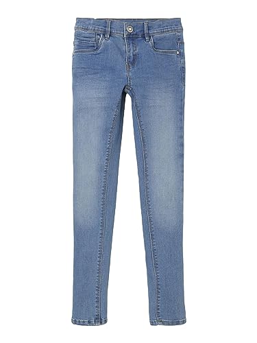 name it hose mädchen dnmatasis light blue denim 140 eu