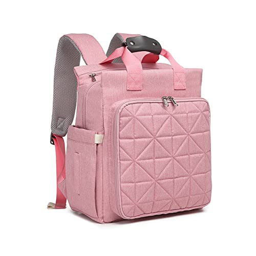 kono wickelrucksack wickeltasche baby rucksack multifunktional für mama papa rosa