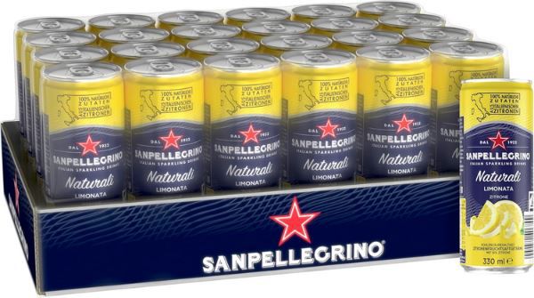 san pellegrino limonata 24er pack limonade ab 22,32 euro statt 31 euro