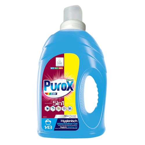 waschgel purox color 4,3 l hdpe waschmittel 143 wl