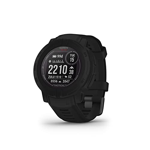 garmin instinct 2 solar smartwatch, taktische funktionen, benachrichtigungen, garmin pay