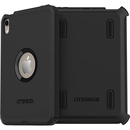 otterbox defender hülle für ipad mini 8,3" 2024/2021, ultrarobust, schwarz