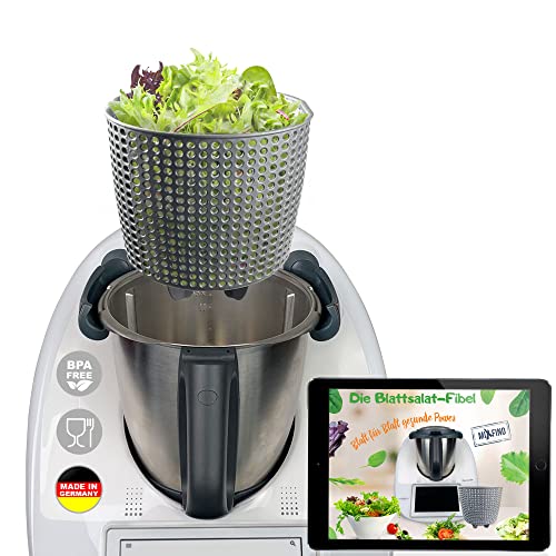 mixfino salatschleuder für thermomix tm6 tm5 - zubehör made in germany