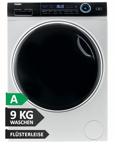 haier i-pro serie 7 frontlader waschmaschine 9kg, 1400 u/min, dampffunktion, selbstreinigung