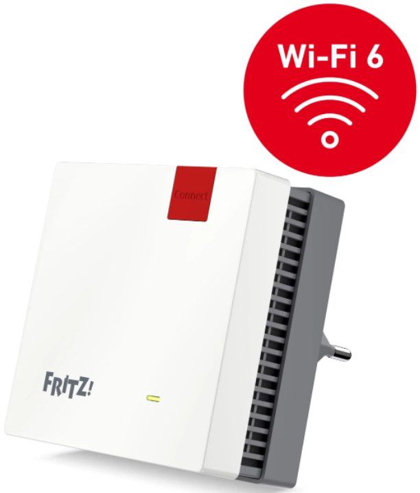 fritz repeater 1200 ax für wlan 6, 68,40 statt 75