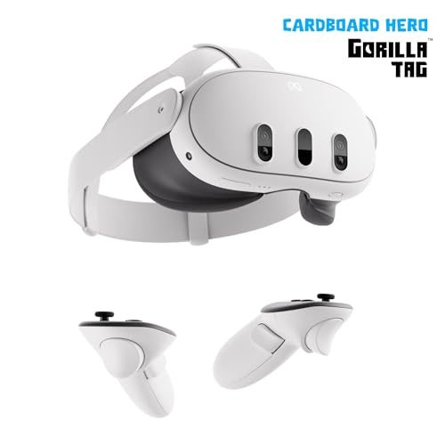 Produktbild: Meta Quest 3 512 GB - Gorilla Tag Bundle mit Cardboard Hero