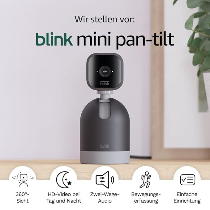 Blink Mini Pan-Tilt Kamera  Innenkamera, 21,99