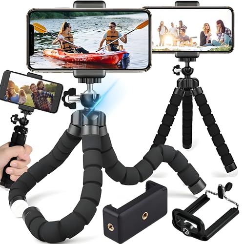 retoo handy stativ mit universalclip für smartphone kamera actioncam mini tripod