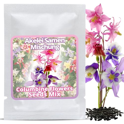 AKELEI Samen für wunderschöne Blumen - Pflanzen für Garten und Balkon