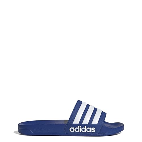 adidas Herren Adilette Duschslipper Komfortable Badeschuhe für Zuhause
