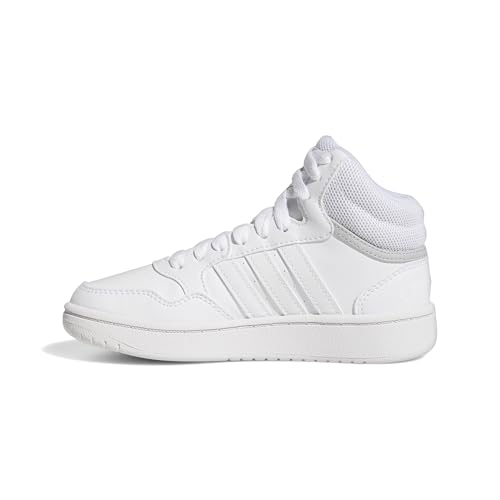 adidas hoops mid shoes cloud white grau 38 eu