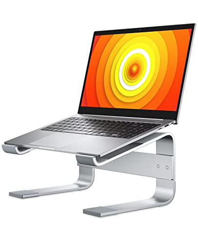 laptop ständer ergonomic aluminium für 10-17 zoll, kompatibel mit macbook, lenovo, dell, hp, Soqool