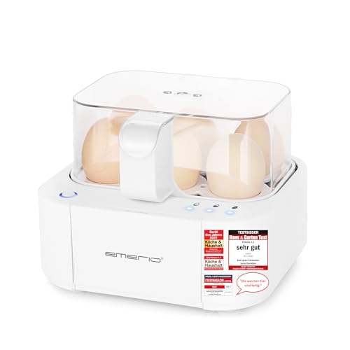 Emerio Eierkocher EB-115560, 3 Garstufen, Sprachausgabe, Modell 2022
