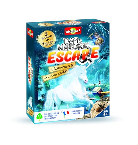 bioviva herausforderungen nature escape - gesellschaftsspiel für kinder ab 7 jahren