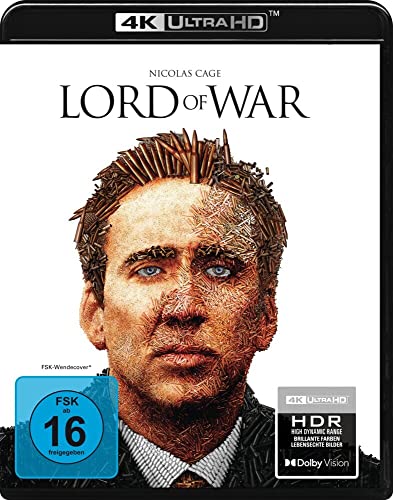 Produktbild: lord of war, 4k ultra hd, blu-ray, nicolas cage