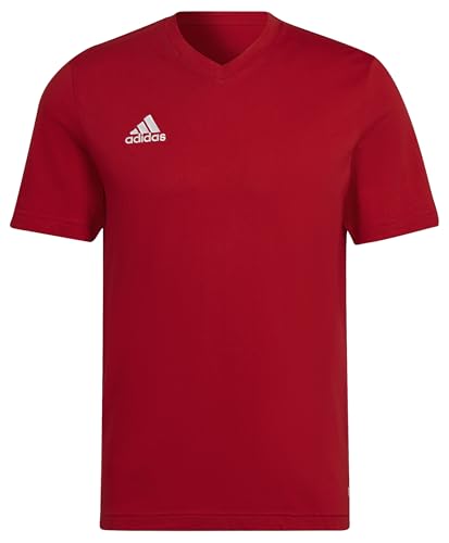 adidas t-shirt herren team power red 2 l hc0451 ent22