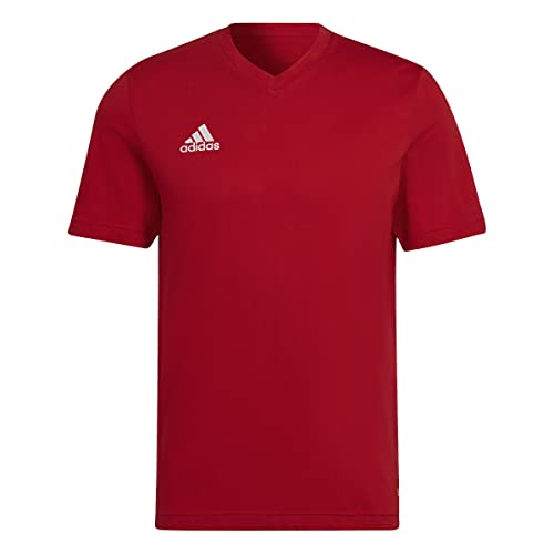 adidas entrada 22 tee herren rot, team power red, Größe S