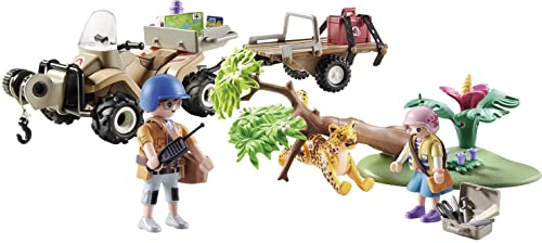 PLAYMOBIL Wiltopia Tierrettungs-Quad mit Spielzeugtier, ab 4 Jahren