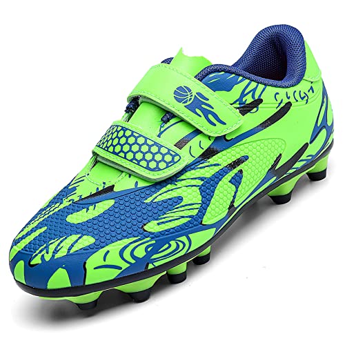 fußballschuhe kinder von unitysow, grün, gr. 31, outdoor spikes, athletics, trainingsschuhe