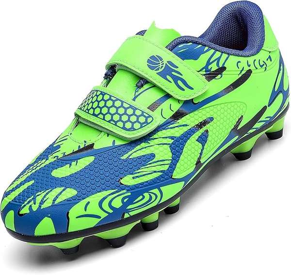 unitysow fußballschuhe jungen grün gr.36 professionelle kindersportschuhe spike outdoor