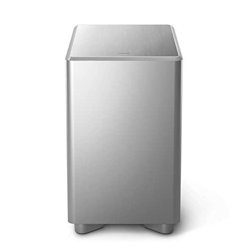 philips taw8506 kabelloser subwoofer 30 cm silber design taw8506/10