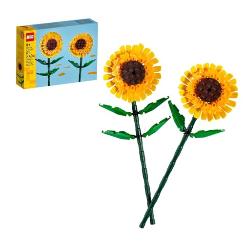 lego botanicals sonnenblumen set mit kunstblumen für kinder ab 8 jahren