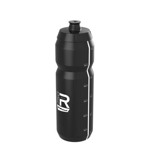 Produktbild: polisport r750 fahrradflasche 750 ml schwarz, bpa-frei für radfahrer
