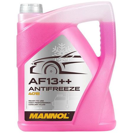 mannol antifreeze af13++, 5 liter kühlmittel frostschutz -40, 10,04