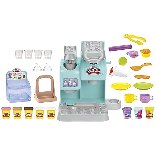play-doh kitchen creations knetspaß caf mit kaffeemaschine und 20 accessoires
