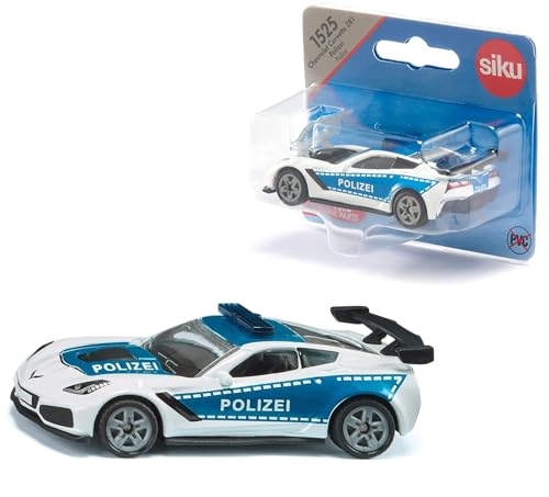 siku polizeiauto chevrolet corvette zr1 Modellauto 1525