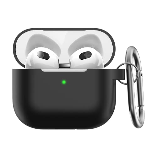 Entdecken Sie die Keybudz Elevate Schutzhülle für AirPods 3  robust, stylish und mit praktischem Karabiner. Perfekter Schutz für Ihr Ladecase!