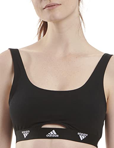 Produktbild: adidas bralette damen sport active comfort baumwolle bustier schwarz L
