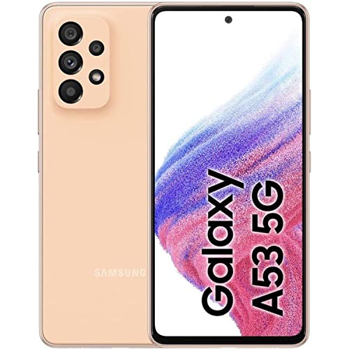 samsung galaxy a53 5g smartphone android 128gb sim free peach