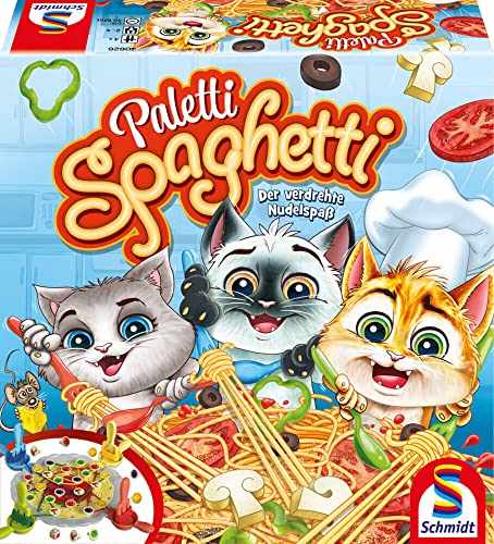 schmidt spiele paletti spaghetti, aktionsspiel für kinder und erwachsene