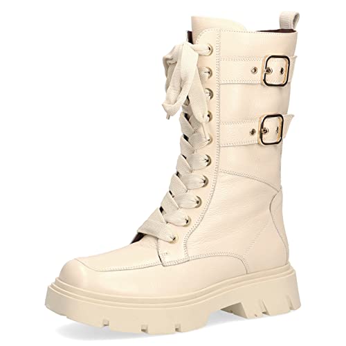 caprice stiefelette damen ecru nappa 9-9-25270-29 größe 38 eu