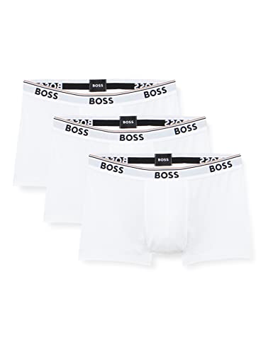 boss herren trunk boxershorts 3er set stretch-baumwolle s m l xl xxl
