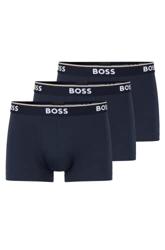 BOSS Herren Boxershorts Cotton Stretch 3er Pack Power Trunks
