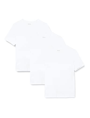 hugo boss herren t-shirt vn 3p co, weiß, größe 100