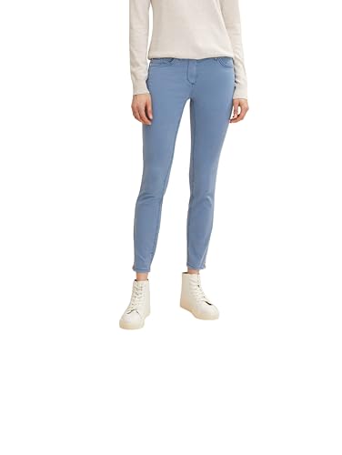 tom tailor damen skinny fit hose 1032655 stormy sea blue 34w 30l