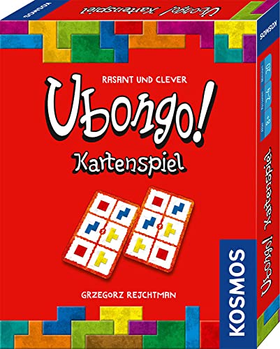 ubongo kartenspiel von kosmos, spannendes legespiel für die ganze familie