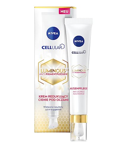 NIVEA Augenpflege Cellular Luminous 630, Anti-Age Creme gegen Augenringe, 15 ml