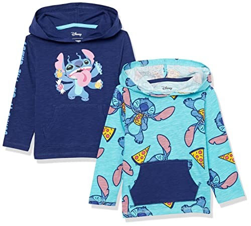 Produktbild: Disney Marvel Star Wars Jungen Langärmelige T-Shirts mit Kapuze, 2er-Pack, 2 Jahre