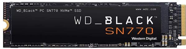 wd black sn770 1tb nvme ssd gaming, nur 57,49 (statt 67)