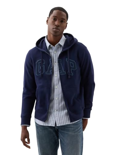 gap hoodie mit reißverschluss, zip-hoodie für damen und herren